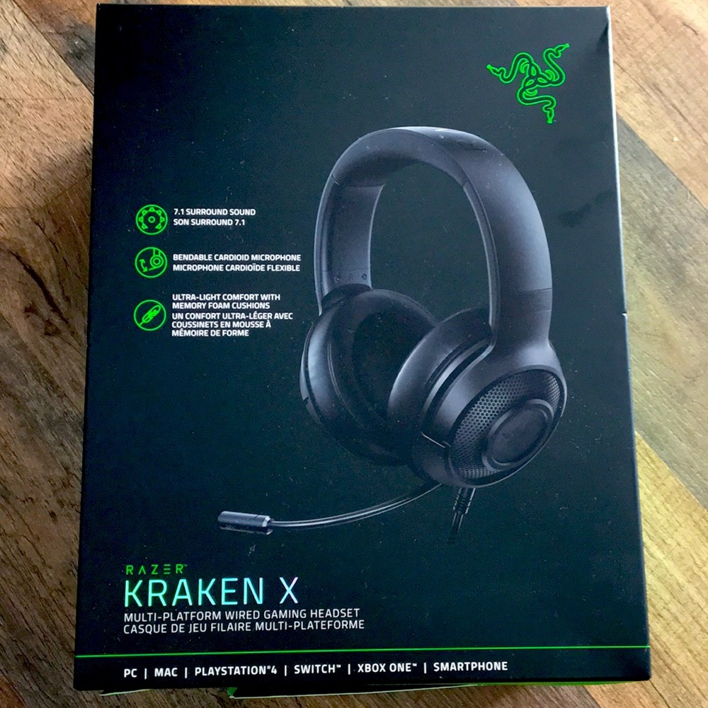 Razer KrakenX Gaming Headset 4ft